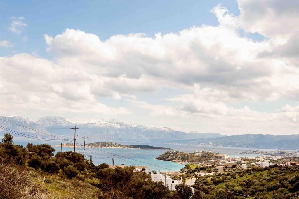 Luxury Villa In Agios Nikolaos With Private Pool Exterior foto